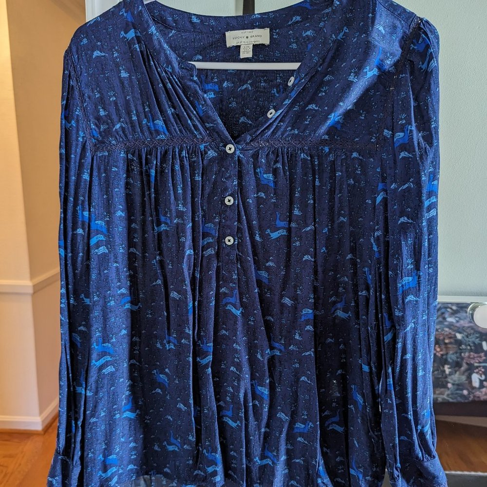 Lucky Brand Deer Shirt